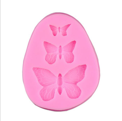 Three Butterfly Molds