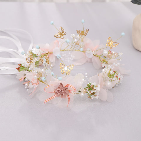 Forest Flower Fairy Wreath