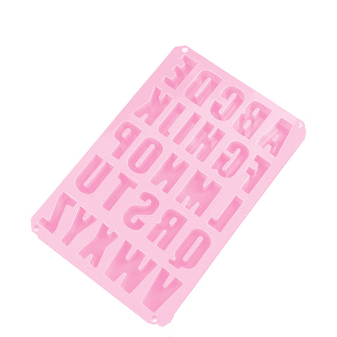 26 Large Letter Silicone Molds