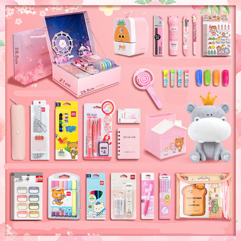 Stationery And School Supplies Gift Set