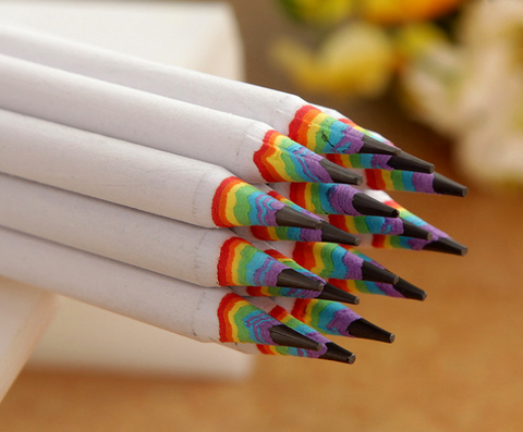 Colorful Stationery Set with Anti-Lost Bee Bag