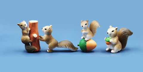 Lively Squirrel Ornaments