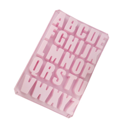 26 Large Letter Silicone Molds