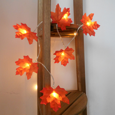 Maple Leaves Light String
