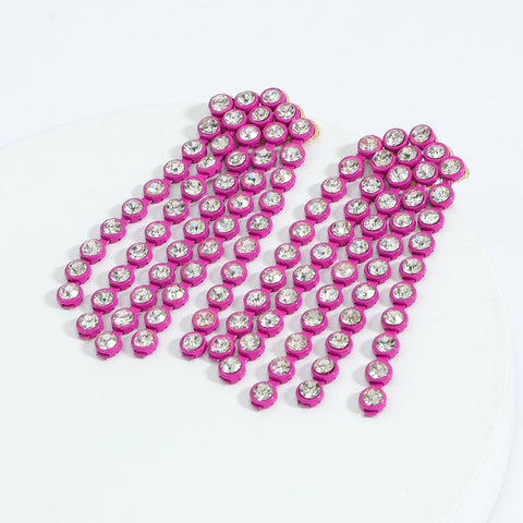 Waterfall Flash Diamond Earrings