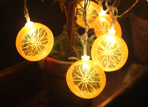 Fruit Lemon LED Light String