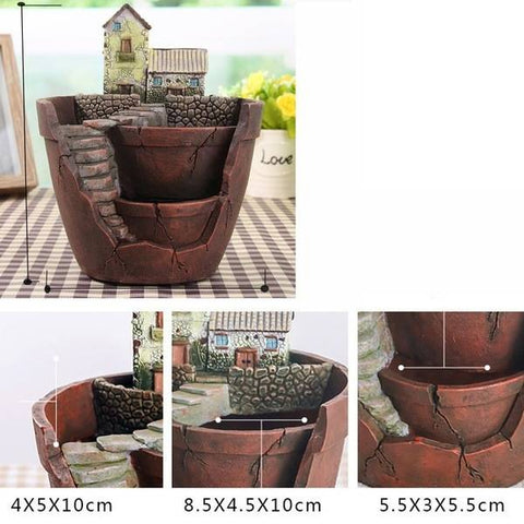 Fairy Garden Flower Pot