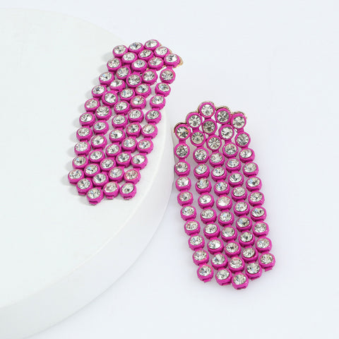 Waterfall Flash Diamond Earrings