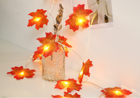 Maple Leaves Light String