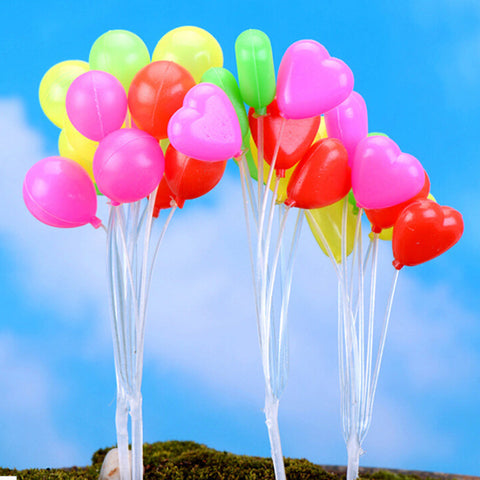Magical Additions to Your Fairy Garden: Fence, Moss, Couple, Balloon, Trees