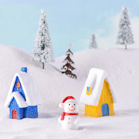 Fairy Garden Set with Accessories: Fence, Houses, and Sand