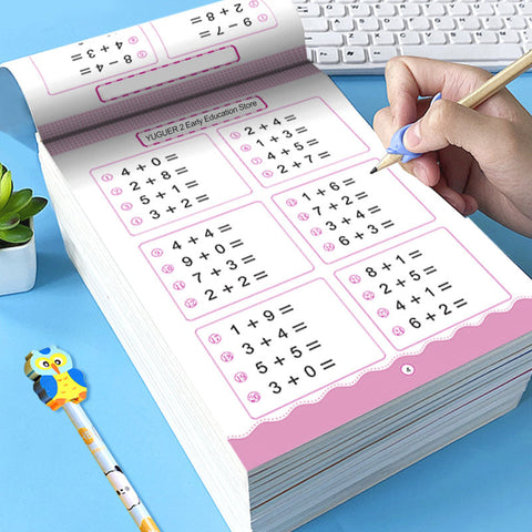 Add and Subtract with Watercolors