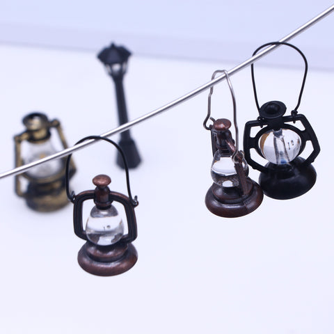 Magical Miniature Fairy Garden Set with Solar Light and Ancient Lamp
