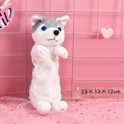 Plush Dog Pencil Case