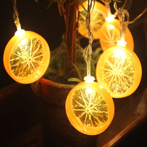 Magical Glow Creations: Watering Can, Rose, Fruit Lemon, and Maple Leaves Light Strings