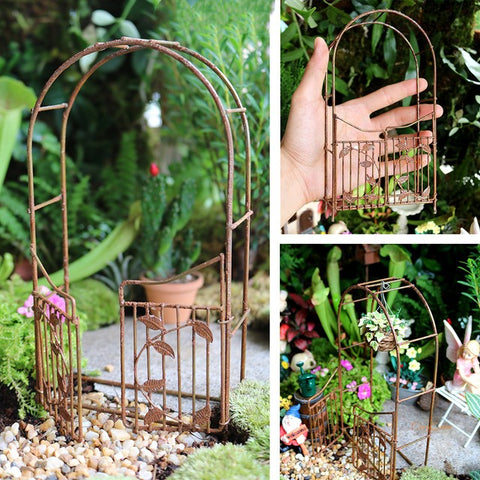 Miniature Rustic Birdcage