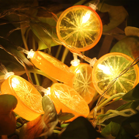 Fruit Lemon LED Light String