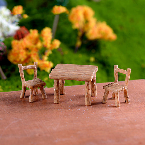 Nostalgic Miniature Table & Chair
