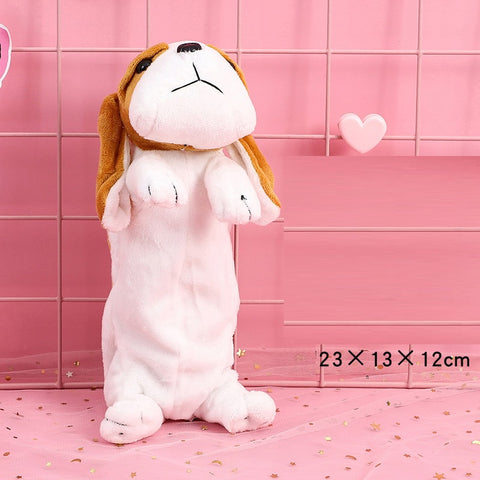 Plush Dog Pencil Case