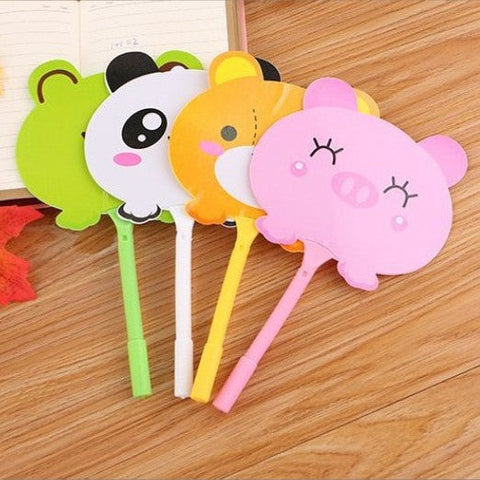 Write in Style: Animal Fan Pen and Notepads