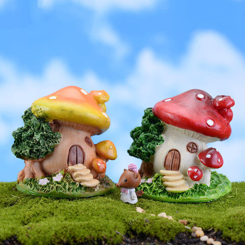 Fairy Garden Kit with Sand Table and Mini Houses