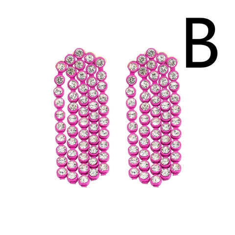 Waterfall Flash Diamond Earrings