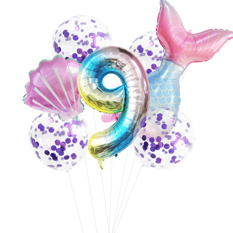 Fishtail Party Balloon