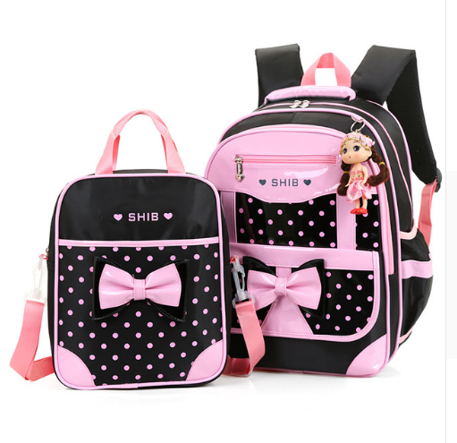 School Ready Bundle: Shoulder Backpack, Stationery Set, and Mini Fan