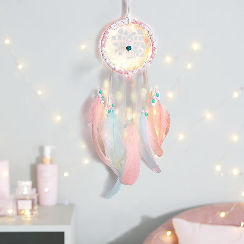 Pastel Feather Wind Chimes