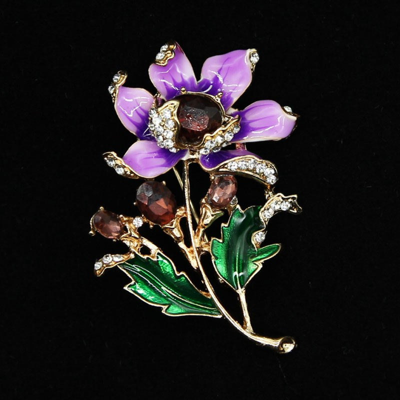 Beautiful Floral Brooches Collection