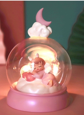 The Bedtime Buddy Night Light Set: Baby Shielo, The Cleo Mermaid, and Angel Wings Night Lights