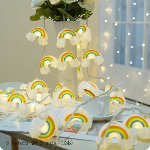 Rainbow String Lights