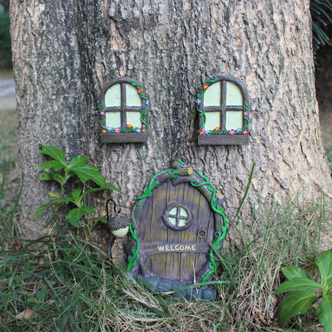 Door And Window for Fairy Garden