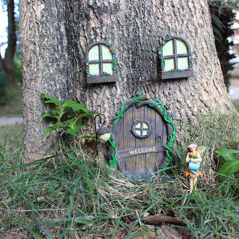 Door And Window for Fairy Garden