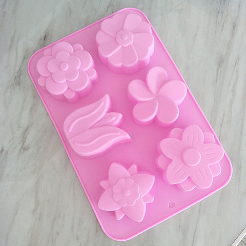 Silicone Baking Molds Set: Mini, Large Letters, Easter Eggs, Flowers & Shapes