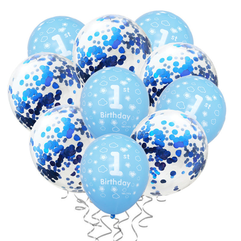 One-year-old Birthday Balloons