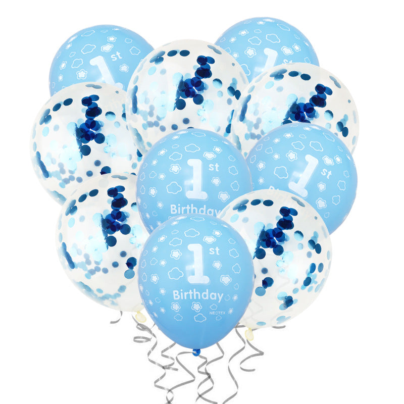 One-year-old Birthday Balloons
