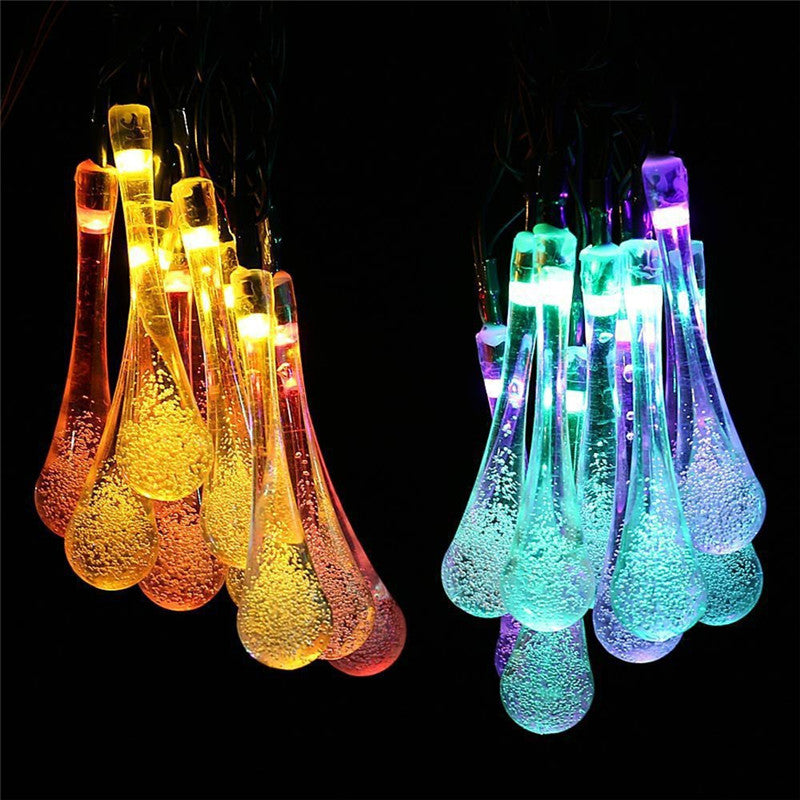 Water Drops String Lights
