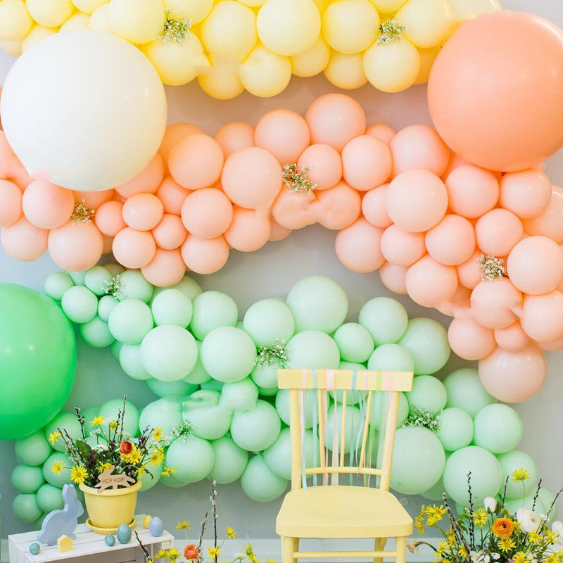 Maca Orange Party Balloons