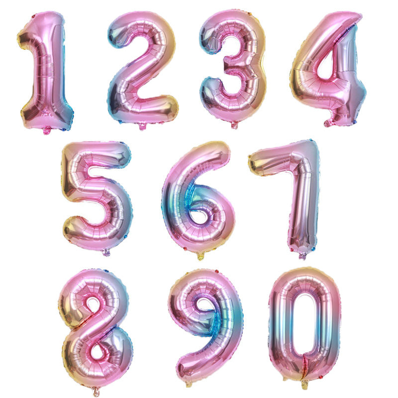 Make a Splash with Mermaid Number Balloons