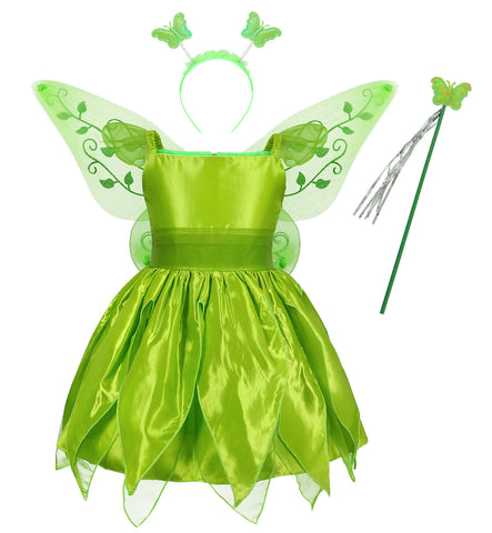 Green Elf Fairy Dress