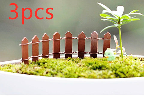 Wooden Fence For Fairy Garden