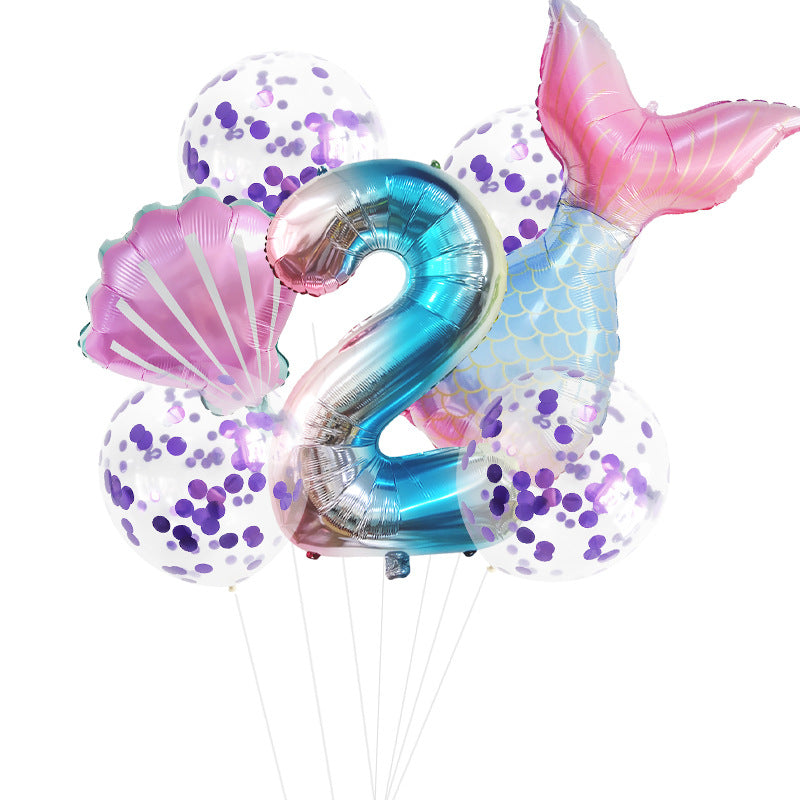 Fishtail Party Balloon