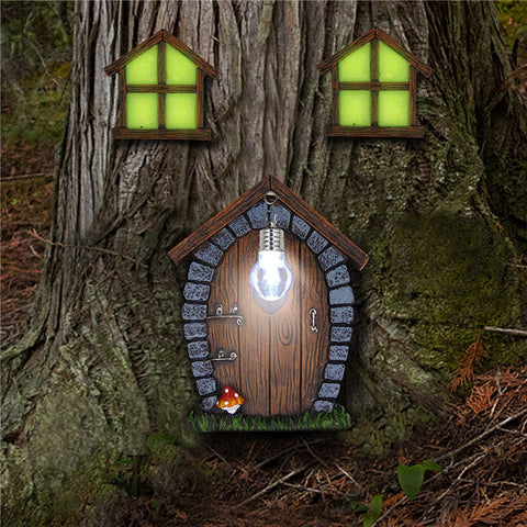 Fairy Garden Gnome Doors & Windows
