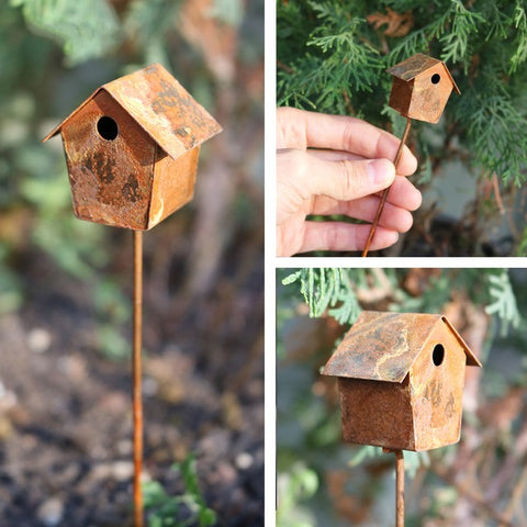 Miniature Rustic Birdcage