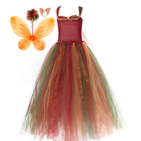 Jungle Gauze Fairy Princess Dress
