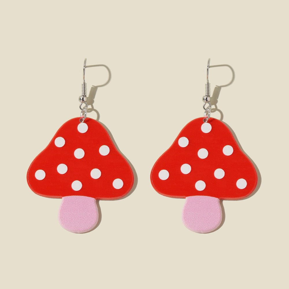 Mushroom Fairy Tale Earrings
