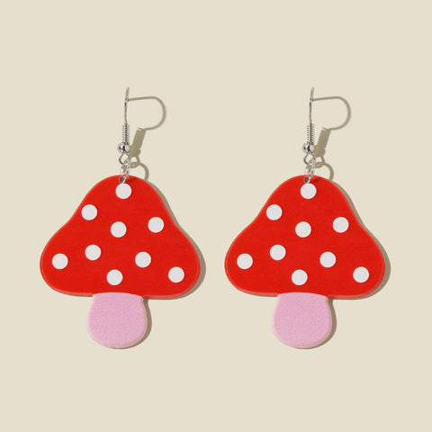 Mushroom Fairy Tale Earrings