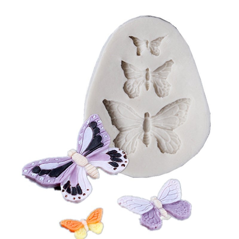 Three Butterfly Molds