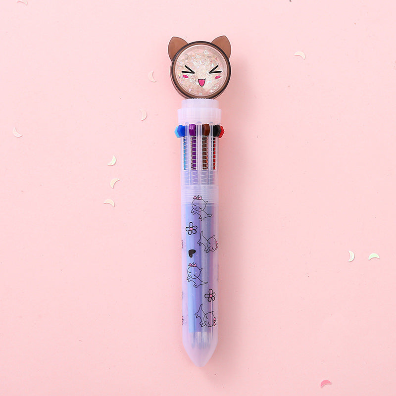 Cute Cat Press Pen